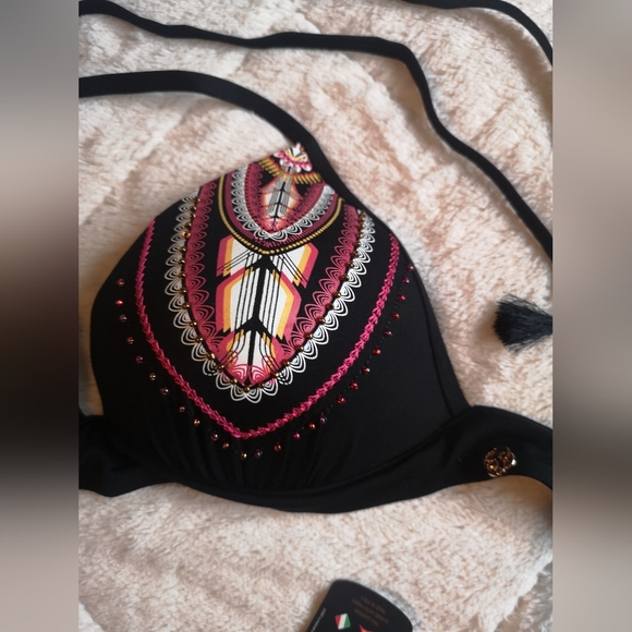 Turquoise Couture swimsuit. Size M. - Picture 4 of 13